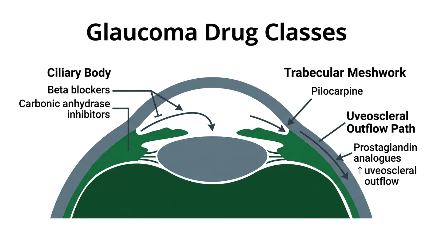 Figure 4 — Glaucoma drug classes