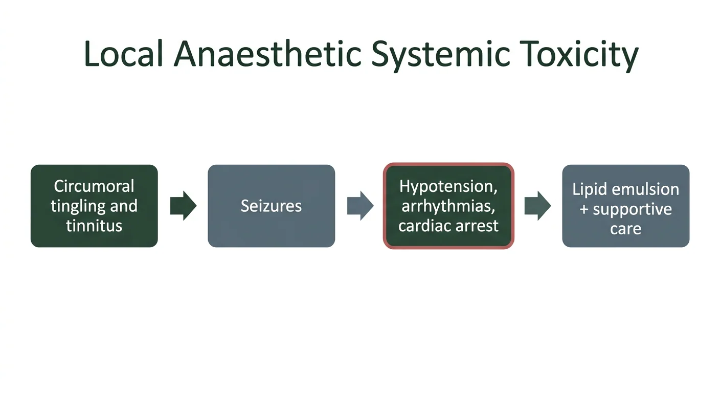 Figure 3 — Local anaesthetic systemic toxicity