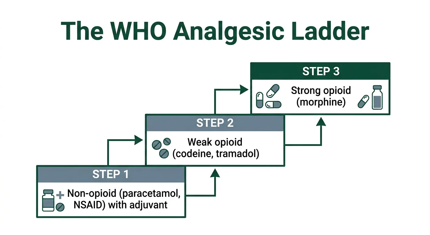 Figure 4 — The WHO analgesic ladder