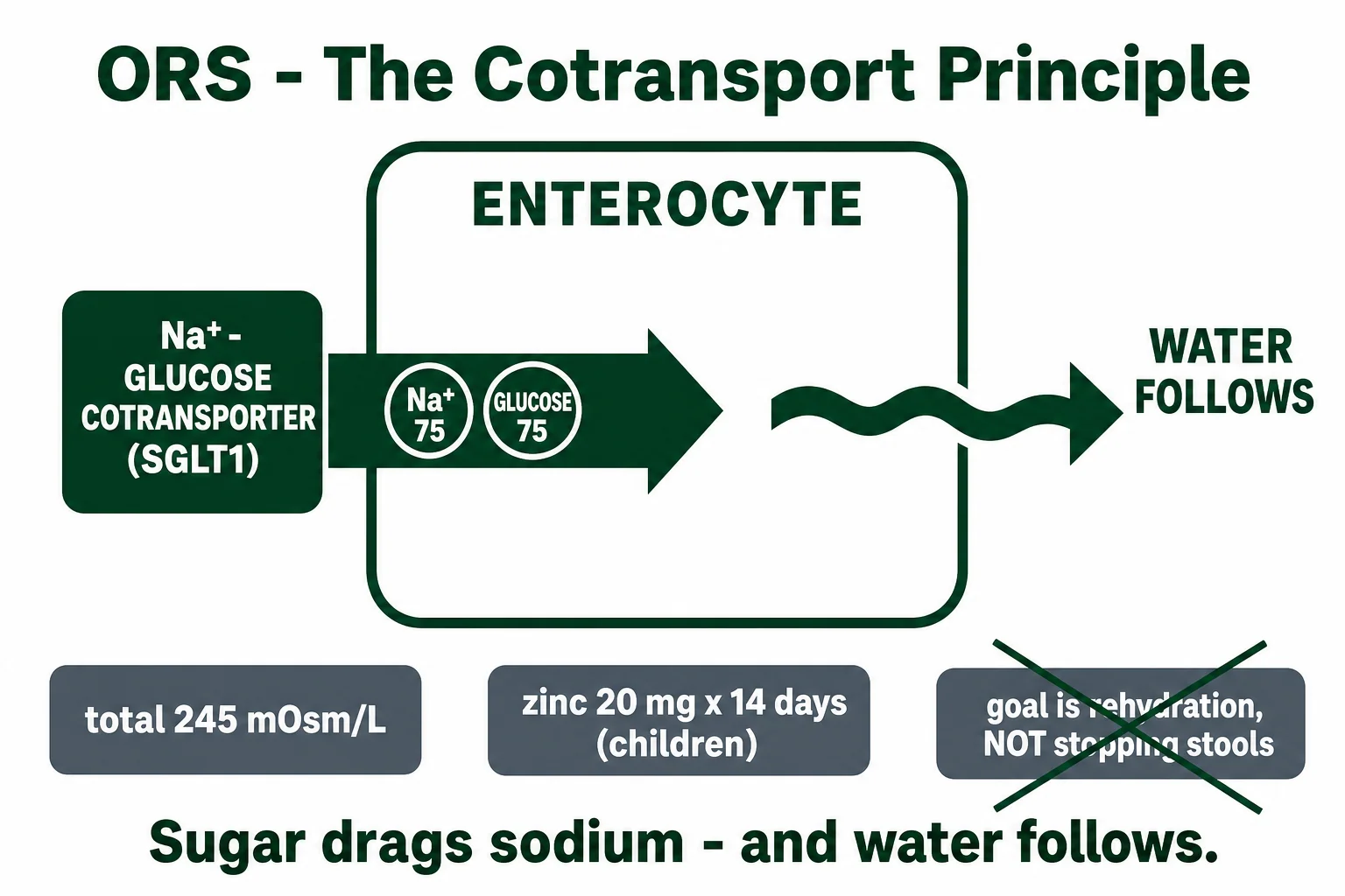 ORS: the cotransport principle